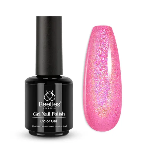 Vista 12 de Beetles - Esmalte de uñas de gel azul, 0.5 onzas líquidas, esmalte de gel azul profundo, efecto translúcido, esmalte de uñas neutro que se absorbe