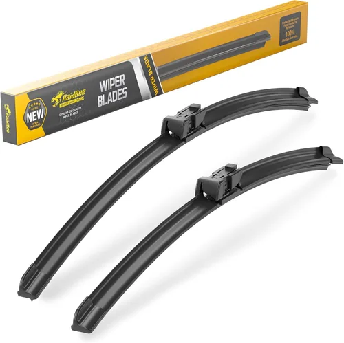 Vista 61 de Raidbee® Limpiaparabrisas de repuesto de 13 + 13 pulgadas para Jeep Wrangler 1999-2006 para todas las estaciones, calidad de equipo original