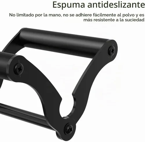Vista 4 de AimiDream Accesorio de mango de mina terrestre en V para barra de barra, mango de mina terrestre de agarre múltiple sólido con mango de goma