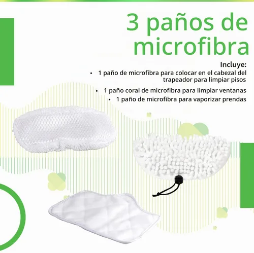 Vista 6 de Accesorios del sistema limpiador de vapor profesional - Kit de accesorios