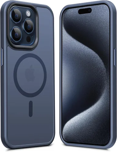 Vista 24 de Anqrp Funda magnética a prueba de golpes para iPhone 12 Pro Max, [compatible con MagSafe] [probada contra caídas de grado militar] Funda delgada