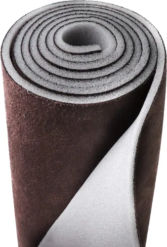 Vista 5 de 4Bang Tela de Revestimiento Interior de Gamuza Chocolate para Reparación, Material de Micro-Gamuza para Techo Interior con Respaldo de Espuma