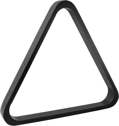 Vista 15 de GSE Games & Sports Expert Triángulo de Billar de Madera Maciza para 8 Bolas / Rombo para 9 Bolas, Porta Bolas de Billar para Bolas de Billar