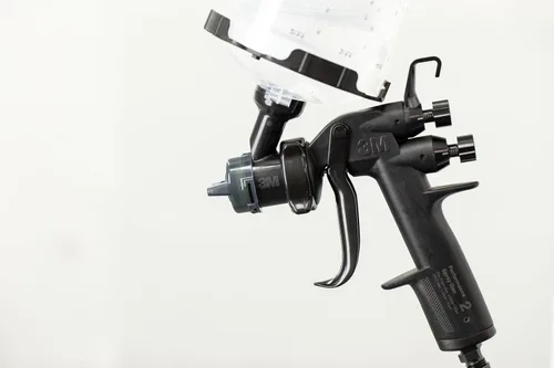 Vista 3 de 3M Performance Gravity - Cabezal atomizador de acabado fino (conforme) 26909, blanco, 0.9, paquete de 5, para aplicación de pintura automotriz, alta
