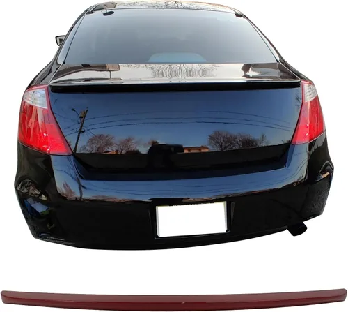 Vista 26 de IKON MOTORSPORTS Alerón de maletero compatible con Honda Accord Coupe 2008-2012 de 2 puertas, estilo de fábrica pintado #B536P azul real perla ABS