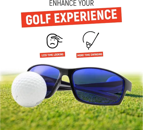 Vista 4 de GrinderPUNCH Gafas de golf tintadas Gafas de sol deportivas