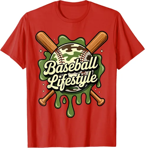 Vista 112 de Baseball Life Style 101 Apparel Youth Drip Baseball Boys Kid Camiseta