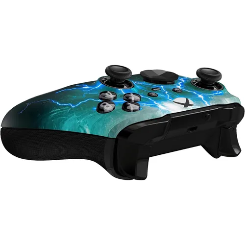 Vista 80 de Custom Controllerzz Elite Series 2 Controller Compatible With Xbox One, Xbox Series S and Xbox Series X (Waves)