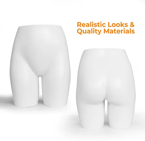 Vista 2 de Maniquí de caderas femeninas, maniquí de glúteos inferiores del cuerpo para mostrador de lencería femenina