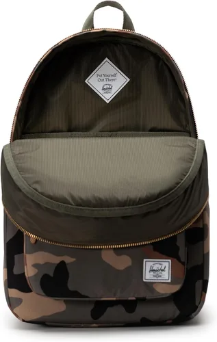 Vista 21 de Herschel Mochila acolchada Settlement, color negro, talla única