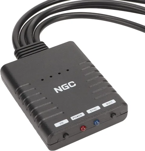 Vista 7 de Zopsc para adaptador de controlador GC, controlador de convertidor de joystick inalámbrico Bluetooth NGC para Wii para Switch Pro para PS5 para PS4