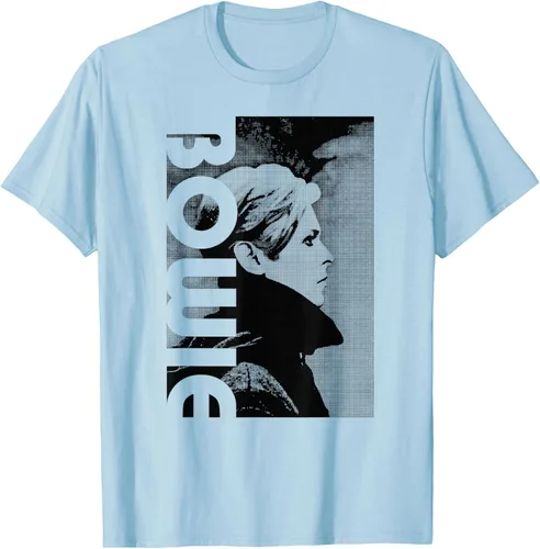 Vista 17 de David Bowie - Camiseta de perfil bajo, Gris Gris Oscuro