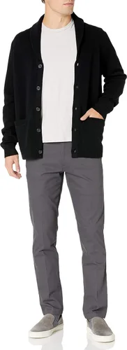 Vista 4 de Goodthreads Suéter tipo cárdigan de manga larga con cuello de chal para hombre