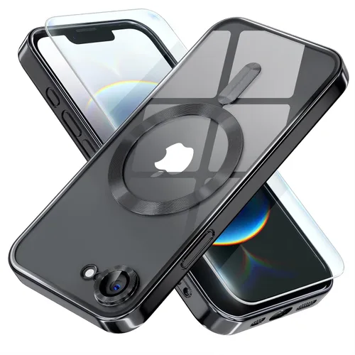 Vista 57 de Misea Funda magnética para iPhone 14 compatible con MagSafe [nunca amarillenta] [protección contra caídas de grado militar] protector completo