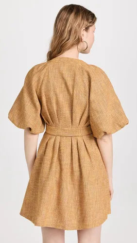 Vista 3 de Shoshanna Camero - Minivestido de tweed para mujer