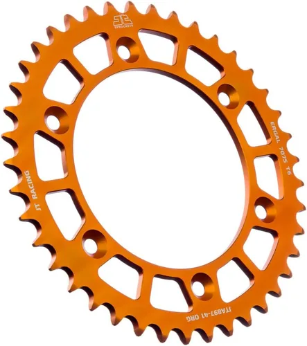Vista 27 de JT Sprockets JTA897.38BLK - Piñón trasero de aluminio anodizado 7075 T6, color negro