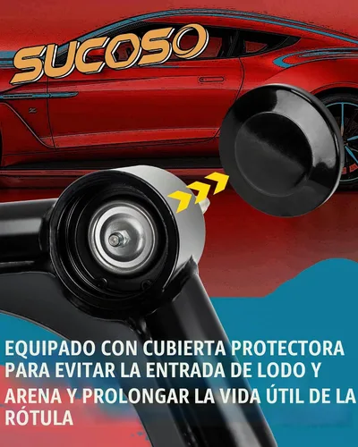Vista 4 de Brazos de control superiores delanteros de 2-4 pulgadas para Chevy Silverado GMC Sierra 1500 1999-2006, brazo de control ajustable de elevación
