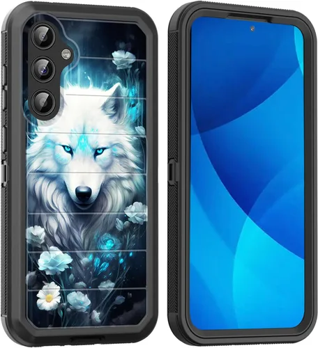 Vista 78 de Funda para Galaxy A15 5G, cuerpo completo, protección contra caídas, a prueba de polvo, resistente de 3 capas, militar, resistente, duradera
