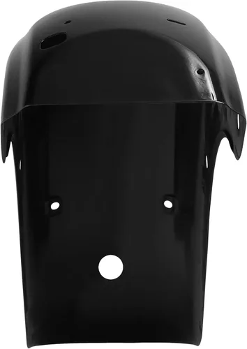Vista 4 de TCT-MOTORPARTS Guardabarros trasero negro vívido para Harley Road Street Glide 09-23 CVO Limited 16-22 Road King Special FLHRXS 2017-2025