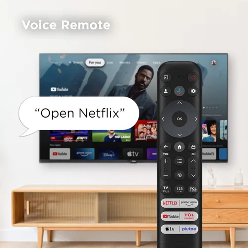 Vista 7 de TCL Smart TV Class S3 1080p LED de 32 pulgadas con Google TV (modelo 32S350G, 2023), Google Assistant integrado con control remoto de voz