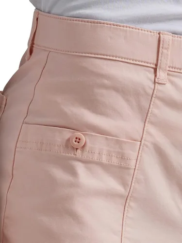 Vista 4 de Lee Pantalón capri Ultra Lux de tiro alto con costuras para mujer