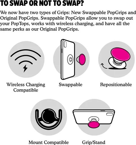 Vista 9 de PopSockets- Soporte expansible intercambiable.