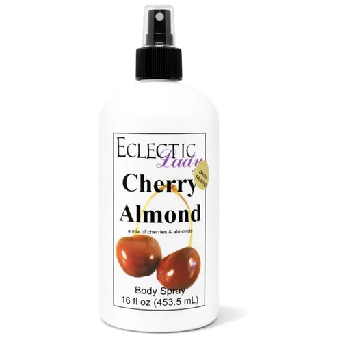 Vista 8 de Eclectic Lady Cherry Almond Body Spray, 2 onzas, Body Mist