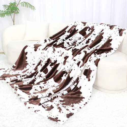 Vista 53 de SEEGU - Manta blanca y negra, 40 x 50 pulgadas Soft Warm Cozy, For Car Seat Stroller Travel, Home Room Bedroom Decor, All Seasons, Birthday Gifts