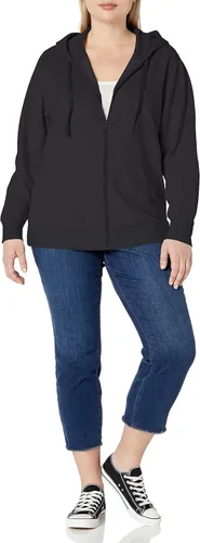 Vista 4 de Tienda Essentials Women's French Terry Fleece Full-Zip Hoodie