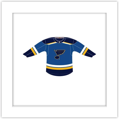 Vista 11 de Trends International Gallery Pops NHL St. Louis Blues - Póster de pared frontal de uniforme para el hogar, 12.00 x 12.00 pulgadas, versión de marco
