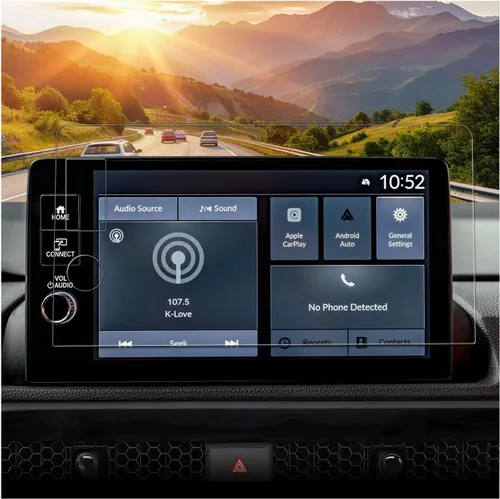 Vista 37 de SXCY 4 protectores de pantalla para Genesis GV70 2026 2027 [GPS + AC] Para Genesis GV70 2026 2027 Accesorios 2027 GV70 Protector de pantalla táctil