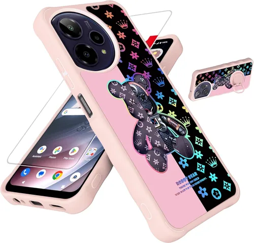 Vista 48 de jioeuinly Funda para Tecno Spark Go 2025 Compatible con Tecno Spark Go 1 / GO 1S / Pop 9 4G Funda de Teléfono Cubierta