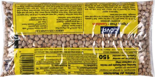 Vista 4 de Goya Foods Guisantes de paloma, gandules, secos, 16 onzas (paquete de 24)