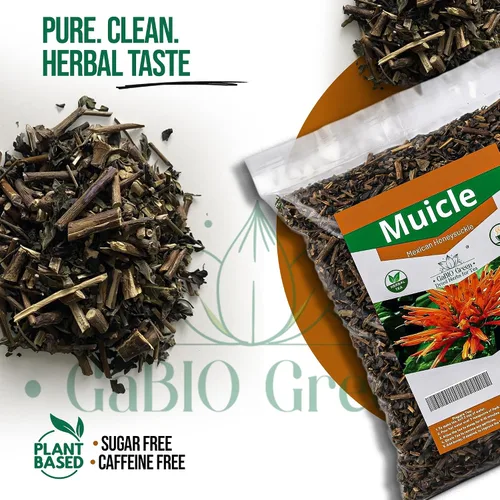 Vista 7 de Muicle - Té de madreselva mexicana Hierba, 2 onzas, 100% natural, hierbas Gabio Green (2 onzas)