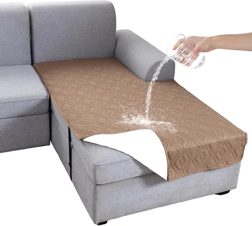 Vista 58 de Genina Juego de 2 Fundas de Reposabrazos para Sofá 100% Impermeables, Fundas para Reposabrazos de Sofá, Sillón, Protectores Antideslizantes