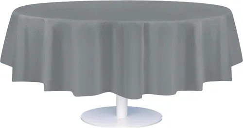 Vista 32 de Mantel de plástico de alta calidad - 54 in. x 108 pulgadas. Grandipity - Mantel rectangular (6 y 12 unidades), Agua (Aqua)