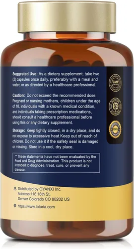 Vista 8 de Totaria Suplemento NAD para mujeres y hombres con nicotinamida ribósido resveratrol, quercetina, betaína Boost NAD+ NAD+ NAD Plus Suplemento