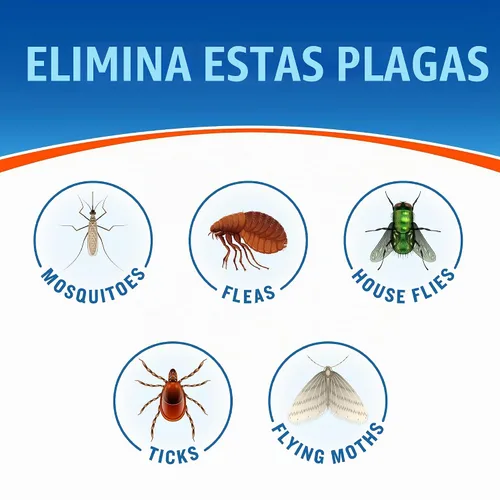 Vista 3 de Cutter Concentrado en aerosol para control de insectos en el patio trasero (paquete de 3), mata mosquitos, pulgas y hormigas listadas, 32 fl oz