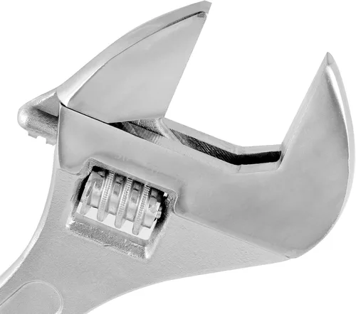 Vista 2 de HOIGON 2 llaves ajustables de 15 pulgadas, llaves de media luna resistentes con mandíbula ancha y mango ergonómico para mantenimiento de la máquina