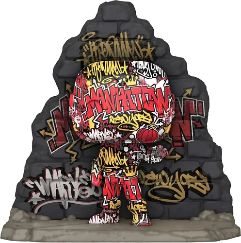 Vista 2 de Funko Pop! Deluxe: Marvel-Iron Man - (GraffitiDECO), Marvel Comics - Figura de vinilo coleccionable - Idea de regalo - Producto oficial - Juguetes