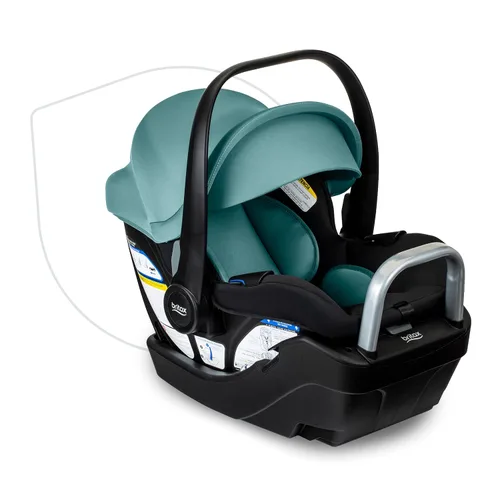 Vista 11 de Britax Willow S Asiento infantil para automóvil con base alpina — Glacier Ónix glaciar