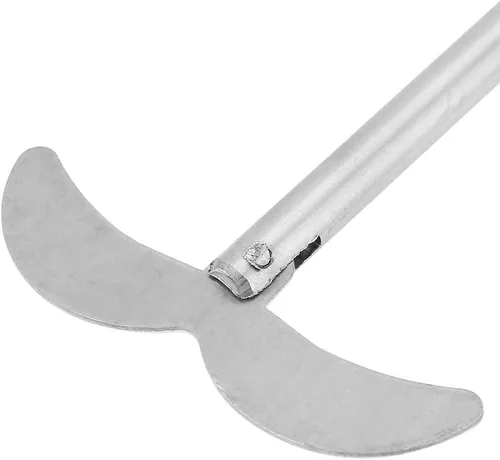 Vista 6 de Oumefar 1pc agitador eléctrico de arriba accesorios mezclador eje agitador varilla para la industria agricultura investigación científica y colegio