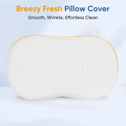 Vista 8 de Almohada cervical refrescante para dormir de lado, almohada cervical refrescante para dormir de lado, almohadas de espuma viscoelástica para dormir