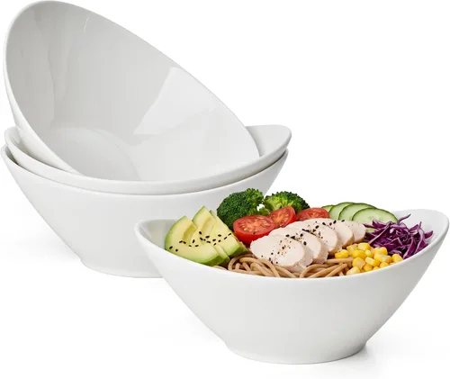 Vista 8 de Teocera Juego de 5 cuencos pequeños de porcelana de 12.7 cm, cuencos pequeños de 6 onzas para postre, helado, aperitivos, para sumergir, Beige