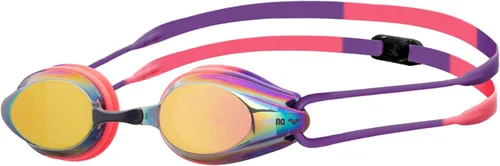 Vista 12 de Arena Tracks Gafas de natación unisex para adultos esenciales para carreras competitivas de natación, aprobadas por FINA, con lente antiniebla