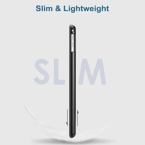 Vista 3 de Fintie Funda Smarshell delgada para iPad Air 2., Negro