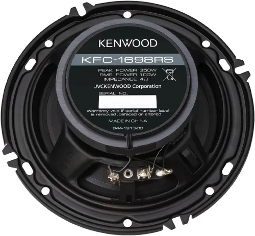 Vista 5 de Kenwood KFC-1696PS - Altavoces de coche de 2 vías de 6.5 pulgadas con potencia máxima de 320 vatios (par)