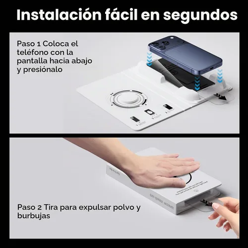 Vista 2 de [Paquete de 3+3] Protector de pantalla de privacidad para iPhone 17 Pro y protector de lente de cámara Transparente HD Vidrio templado 9H Negro
