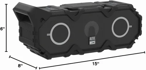 Vista 9 de Altec Lansing - Altavoz Bluetooth portátil, impermeable IP67