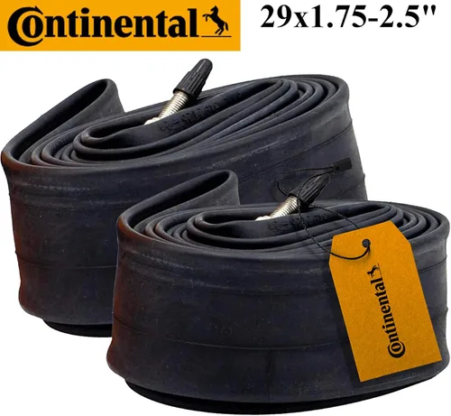 Vista 2 de Continental MTB 29x1.75-2.5" / 47-622 -> 62-622 Inner Tubes - 42mm Presta Valve (Pack of 2 Tubes)